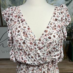 Everly Fall Floral Maxi Dress